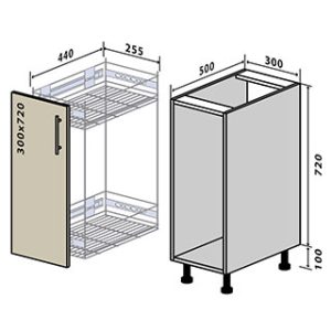 Модуль В024 (низ) Prime люкс