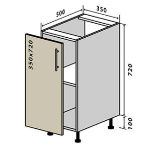 Модуль В025 (низ) Prime люкс
