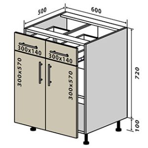 Модуль В026 (низ) Prime люкс