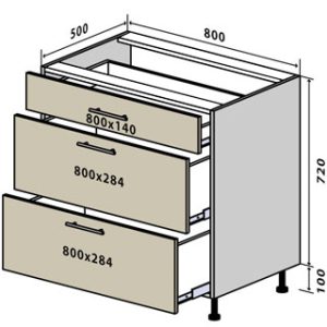 Модуль В029 (низ) Prime люкс