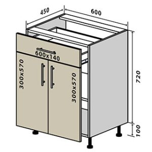 Модуль Н030 (низ) Prime стандарт
