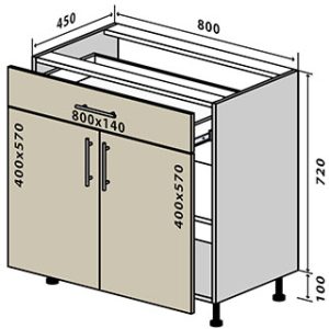 Модуль Н031 (низ) Prime стандарт