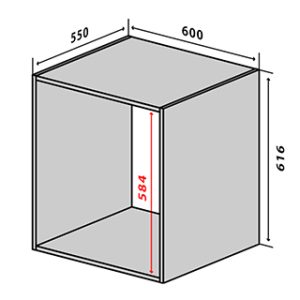 Модуль В038 (низ) Prime люкс