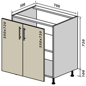 Модуль В043 (низ) Prime люкс