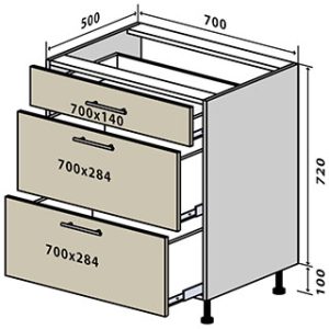 Модуль В046 (низ) Prime люкс
