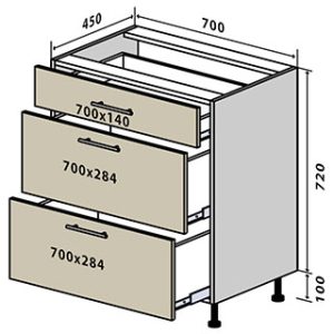 Модуль Н046 (низ) Prime стандарт