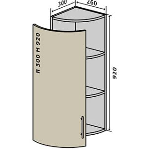 Модуль В056R (верх) Prime люкс