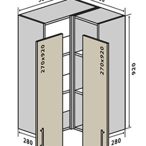 Модуль В058 (верх) Prime стандарт