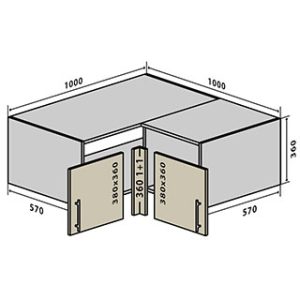 Модуль В081 (верх) Prime люкс