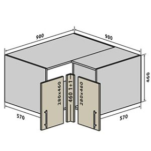 Модуль В082 (верх) Prime люкс