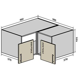 Модуль В083 (верх) Prime стандарт
