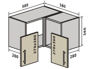 Модуль В028 (верх) Prime стандарт