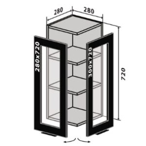 Модуль В034 (верх) Flat стандарт